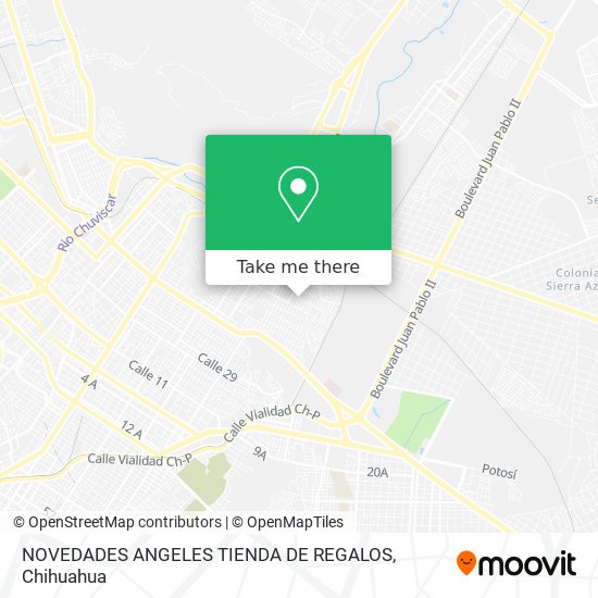 NOVEDADES ANGELES TIENDA DE REGALOS map