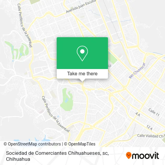 Sociedad de Comerciantes Chihuahueses, sc map