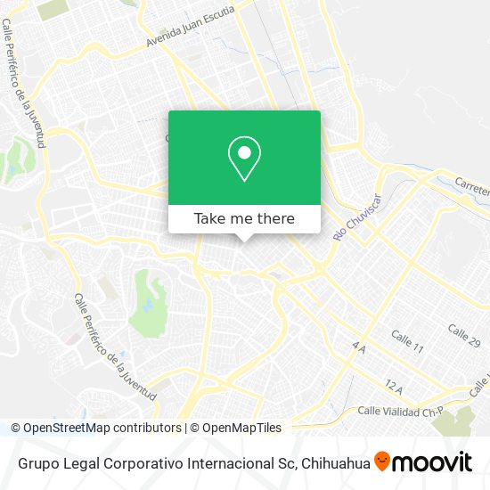 Grupo Legal Corporativo Internacional Sc map