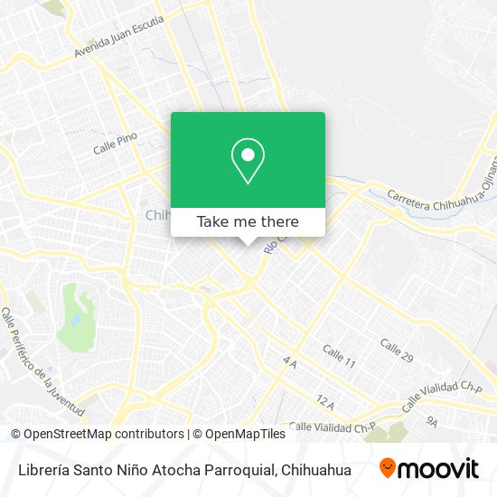 Librería Santo Niño Atocha Parroquial map