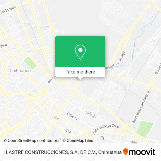 LASTRE CONSTRUCCIONES, S.A. DE C.V. map
