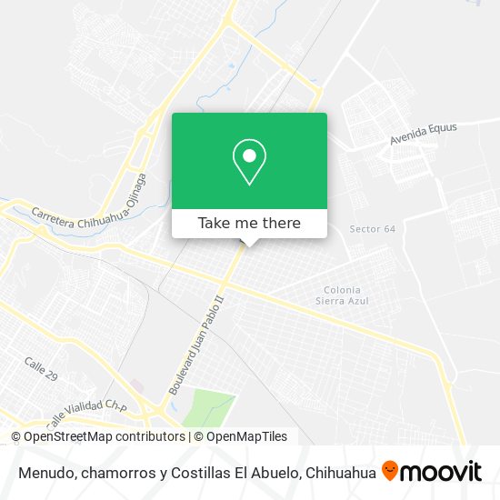 Menudo, chamorros y Costillas El Abuelo map