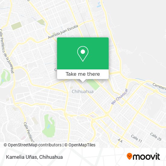 Mapa de Kamelia Uñas