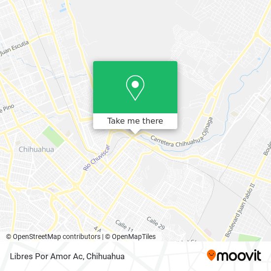 Mapa de Libres Por Amor Ac