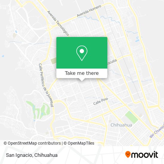 Mapa de San Ignacio