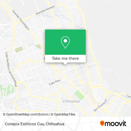 Conejos Exóticos Cuu map