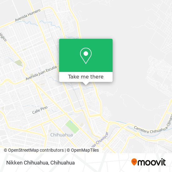 Mapa de Nikken Chihuahua