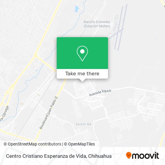 Centro Cristiano Esperanza de Vida map