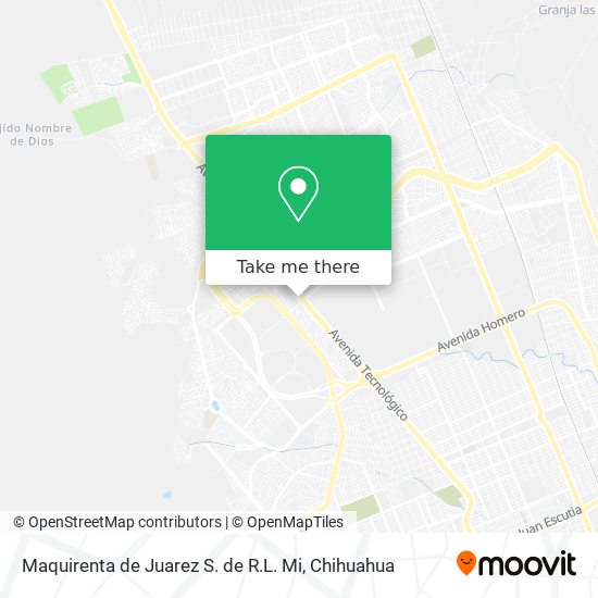 Maquirenta de Juarez S. de R.L. Mi map