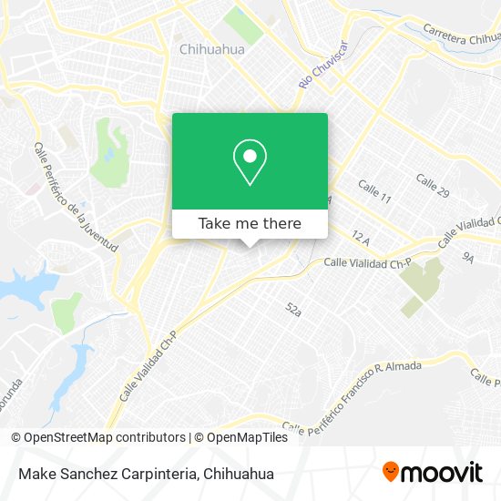 Make Sanchez Carpinteria map
