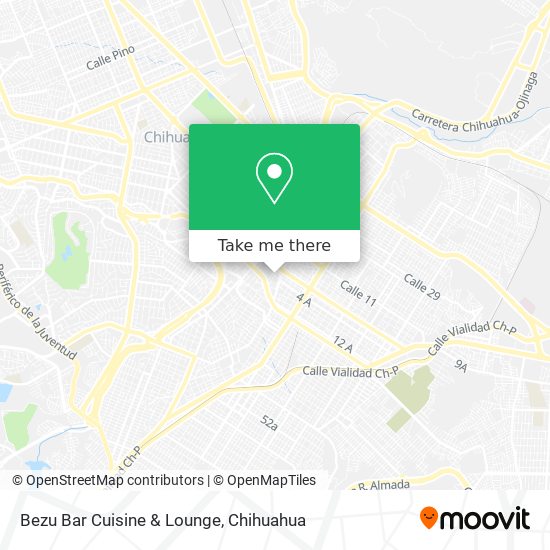 Bezu Bar Cuisine & Lounge map