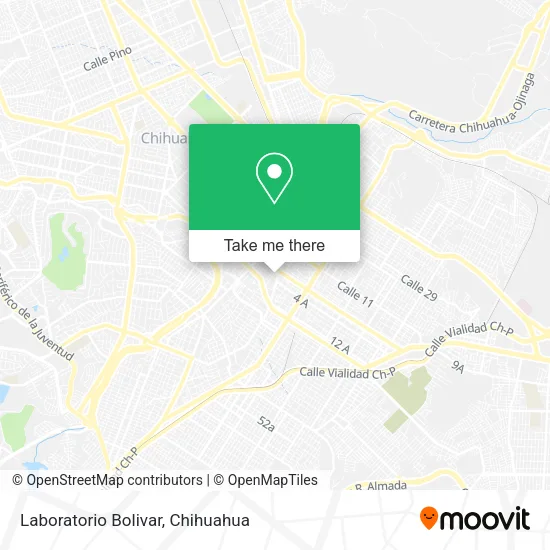 Laboratorio Bolivar map