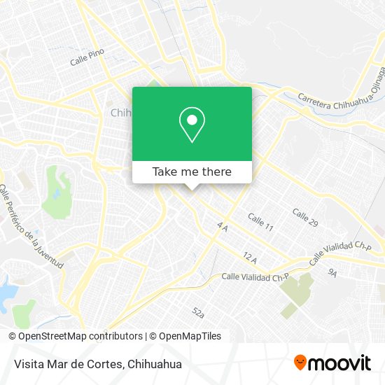 Visita Mar de Cortes map