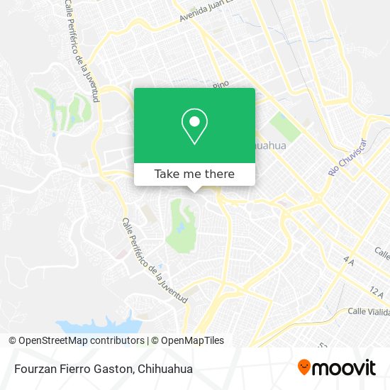 Fourzan Fierro Gaston map