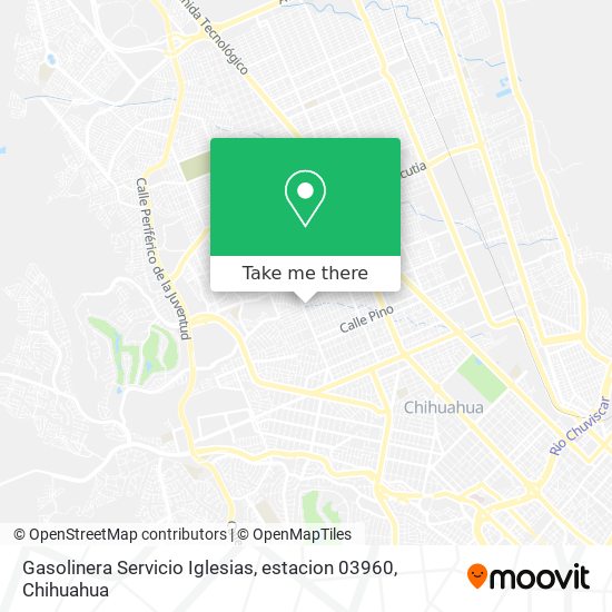 Gasolinera Servicio Iglesias, estacion 03960 map