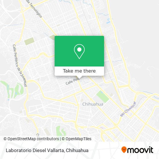 Laboratorio Diesel Vallarta map