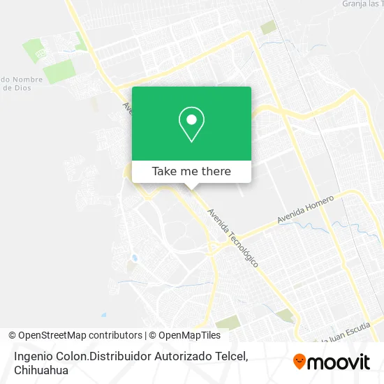 Ingenio Colon.Distribuidor Autorizado Telcel map