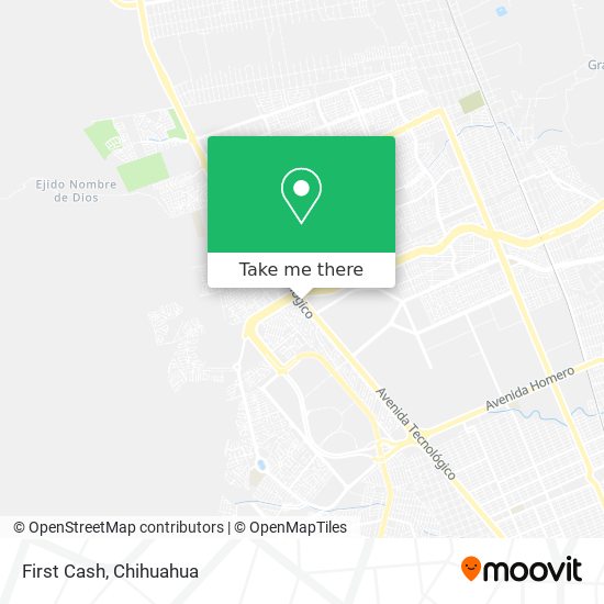 First Cash map