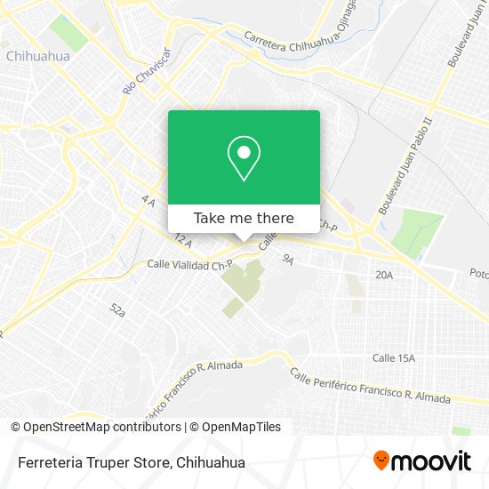 Ferreteria Truper Store map