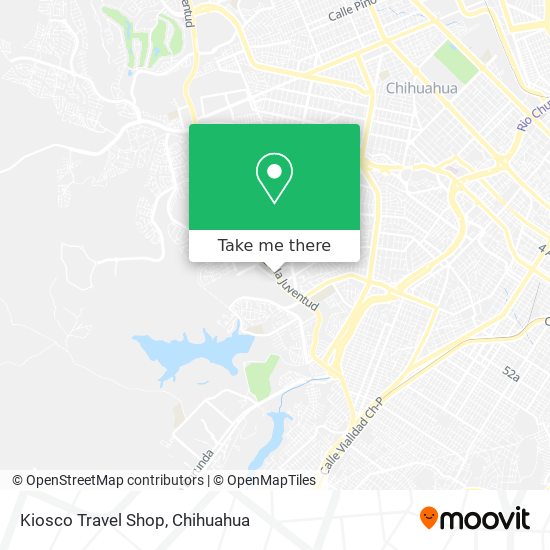 Kiosco Travel Shop map