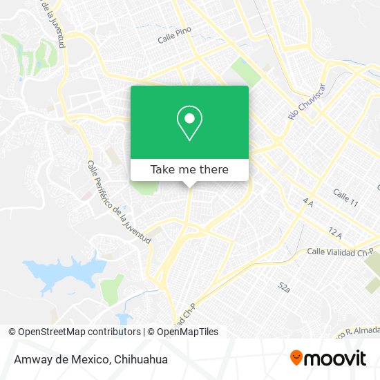 Amway de Mexico map