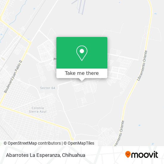 Abarrotes La Esperanza map