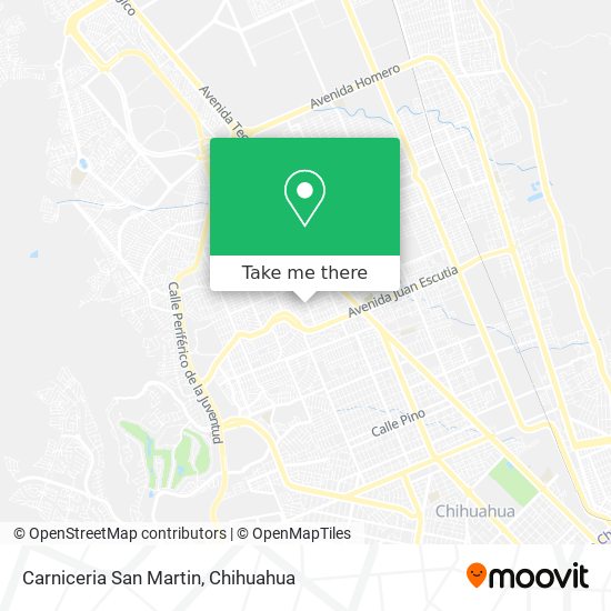 Carniceria San Martin map
