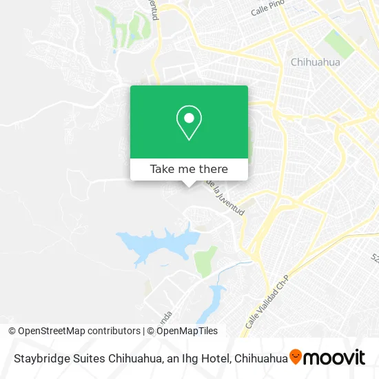 Staybridge Suites Chihuahua, an Ihg Hotel map