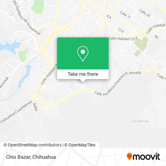 Chio Bazar map