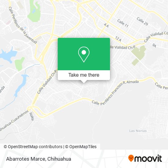 Abarrotes Marce map
