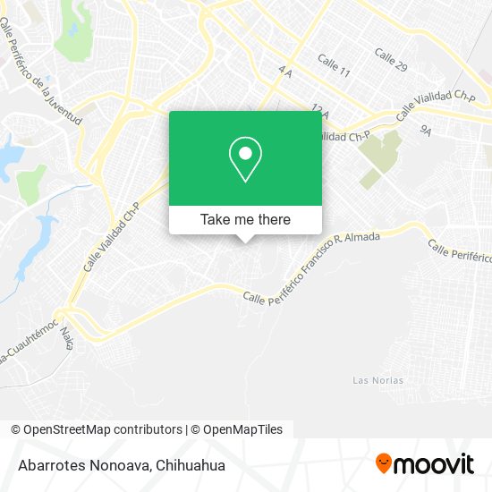 Abarrotes Nonoava map