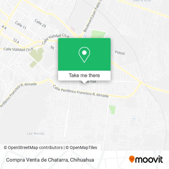 Compra Venta de Chatarra map