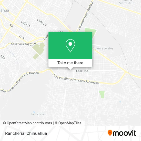 Rancheria map