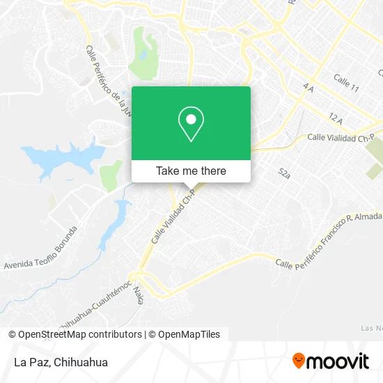 Mapa de La Paz