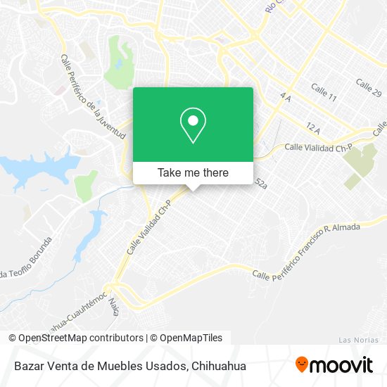 Bazar Venta de Muebles Usados map