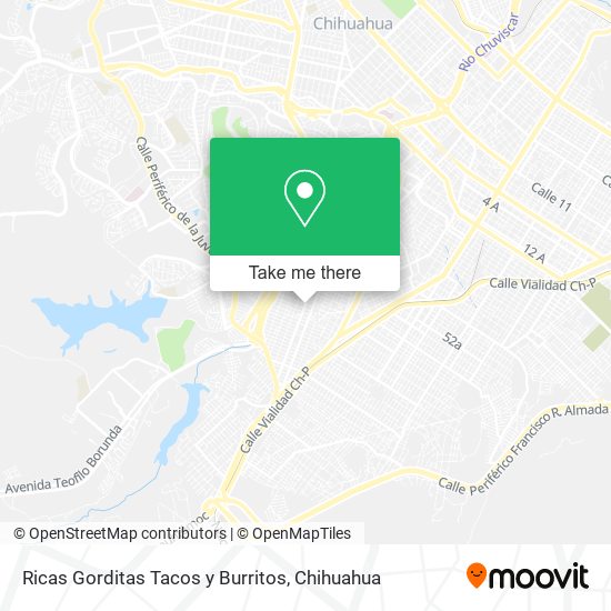 Mapa de Ricas Gorditas Tacos y Burritos