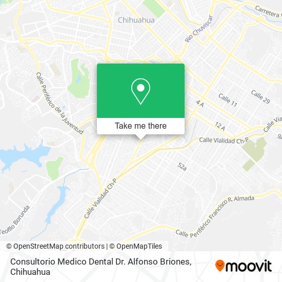 Consultorio Medico Dental Dr. Alfonso Briones map