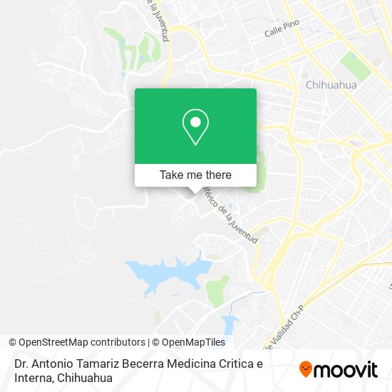 Dr. Antonio Tamariz Becerra Medicina Critica e Interna map