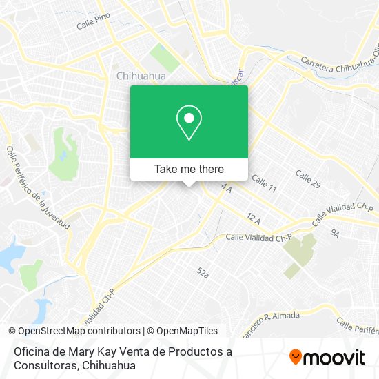 Oficina de Mary Kay Venta de Productos a Consultoras map