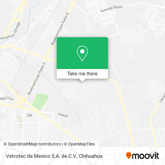Vetrotec de Mexico S.A. de C.V. map