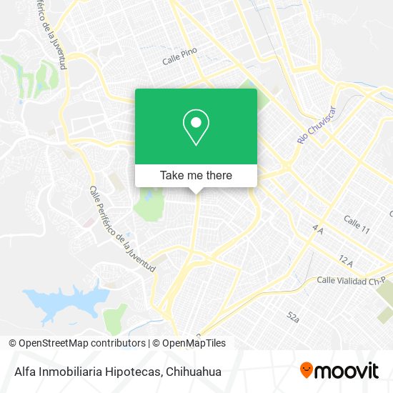 Alfa Inmobiliaria Hipotecas map