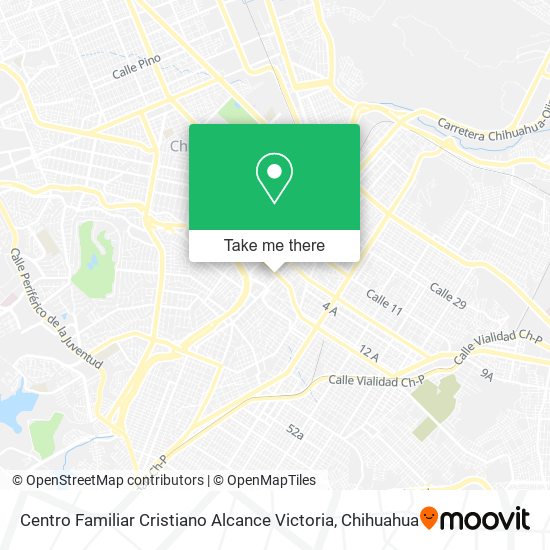 Centro Familiar Cristiano Alcance Victoria map