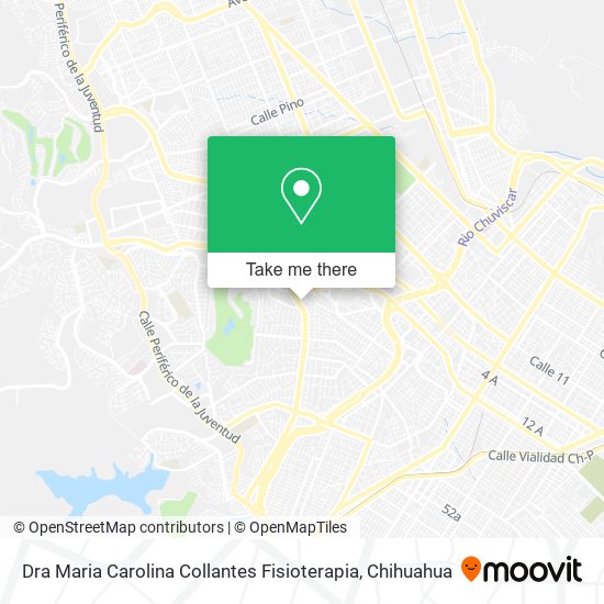 Dra Maria Carolina Collantes Fisioterapia map