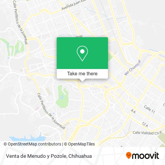Venta de Menudo y Pozole map