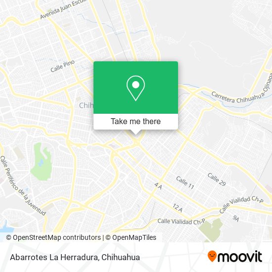 Abarrotes La Herradura map