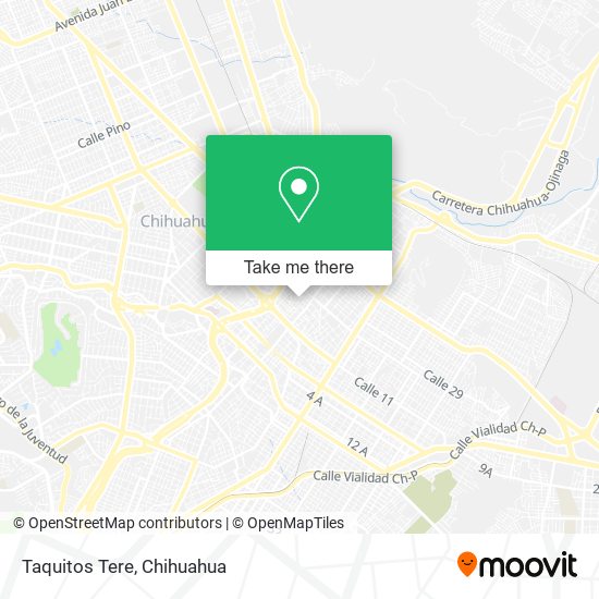 Taquitos Tere map