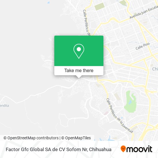 Factor Gfc Global SA de CV Sofom Nr map