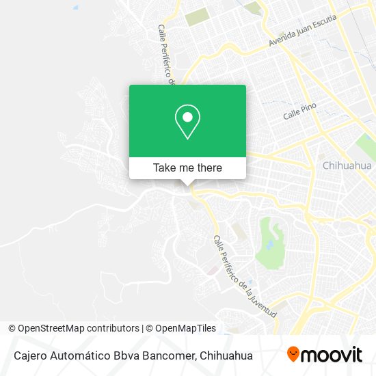 Cajero Automático Bbva Bancomer map
