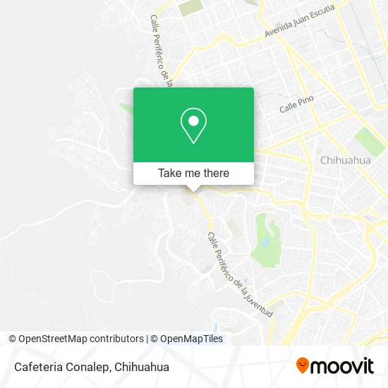 Mapa de Cafeteria Conalep