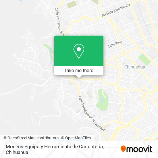 Moeens Equipo y Herramienta de Carpinteria map